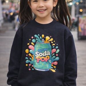 K Pop Demon Hunters Themed Sweatshirt. Youth M. Colorful | Graphic.